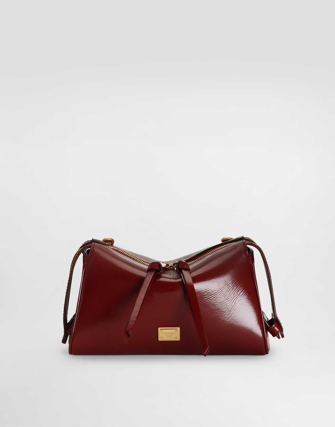 Сумка Vittoria из телячьей кожи DOLCE & GABBANA, красный — фото 2
