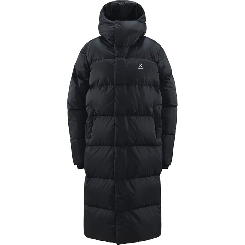 

Функциональная куртка длинная женская парка-пуховик Haglöfs, черный