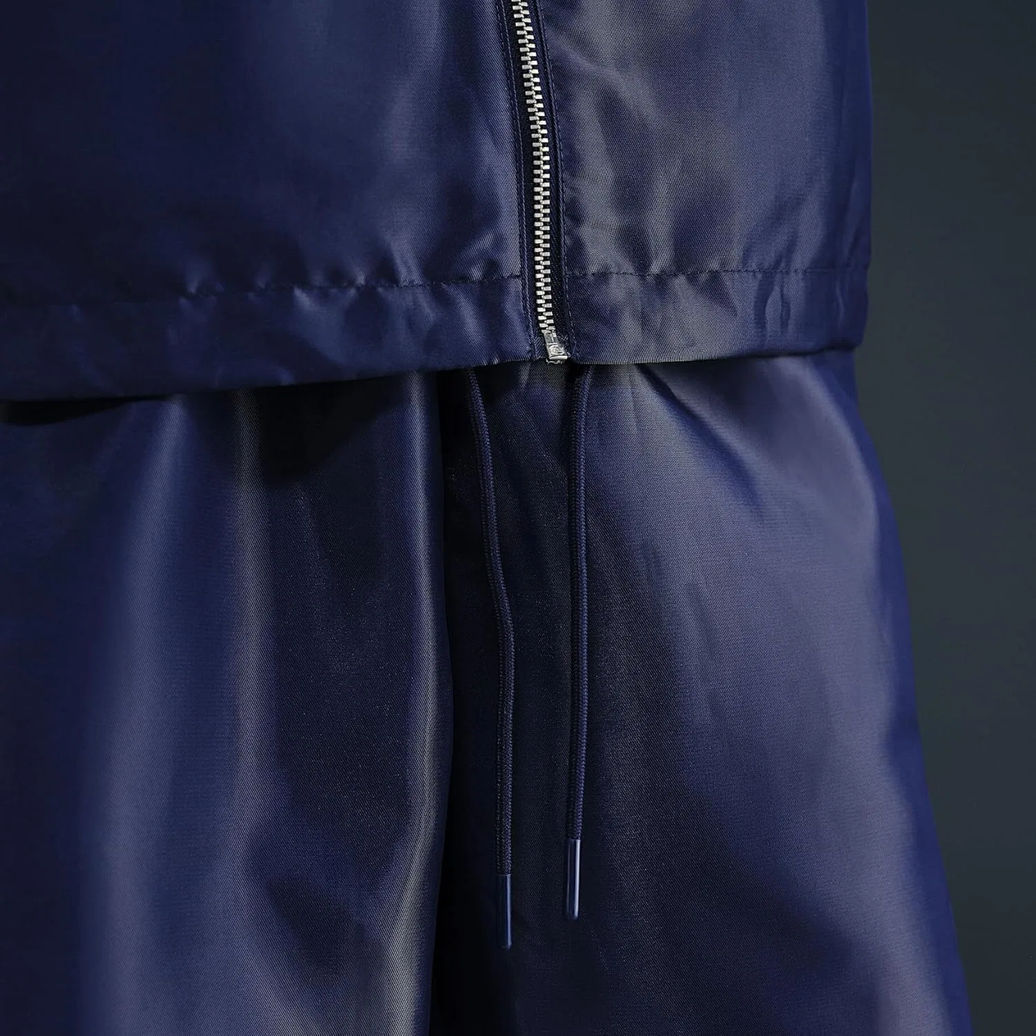 Куртка женская Nike Windrunner, цвет Midnight Navy/Sail — фото 4