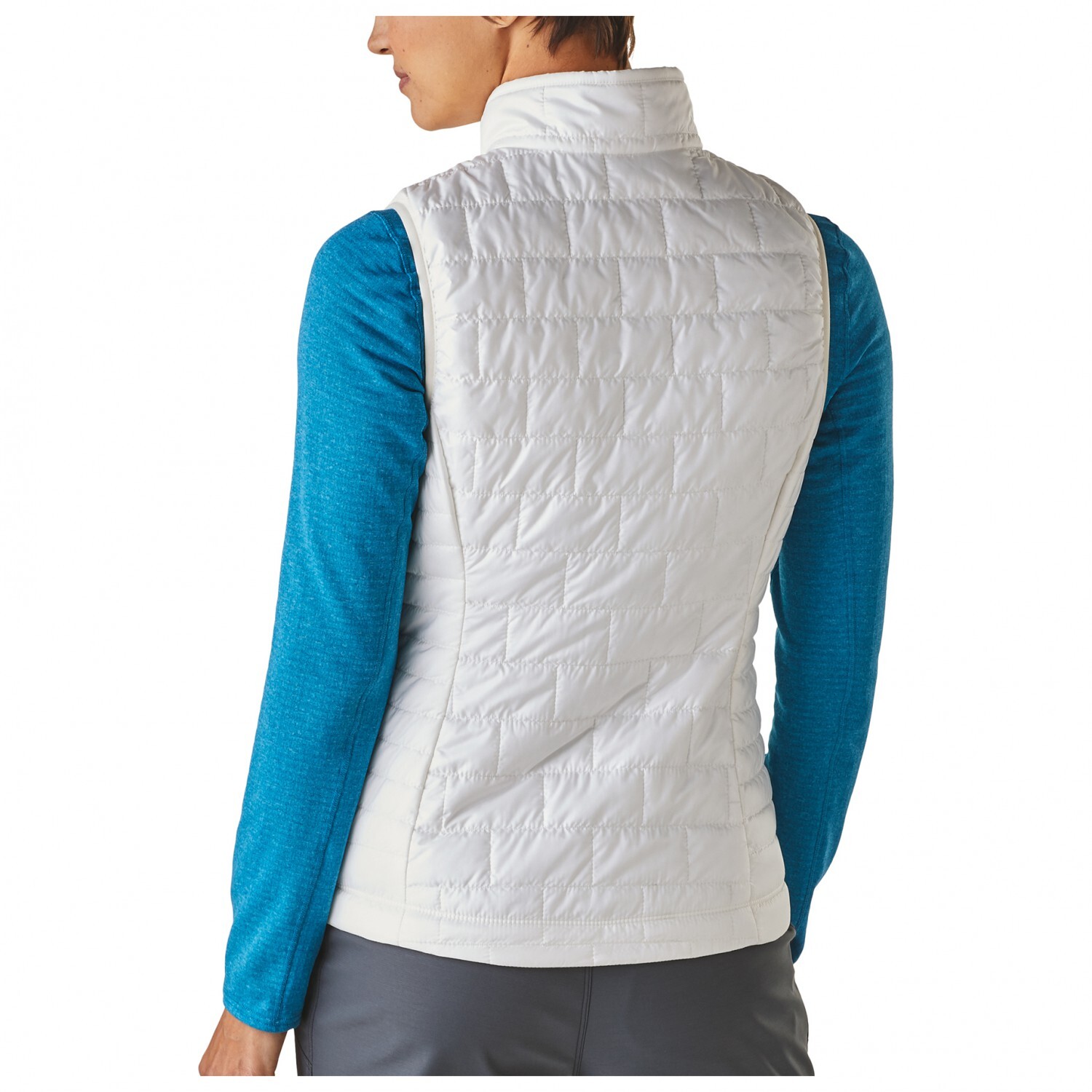 Жилет из синтетического волокна Patagonia Women's Nano Puff Vest, черный — фото 3