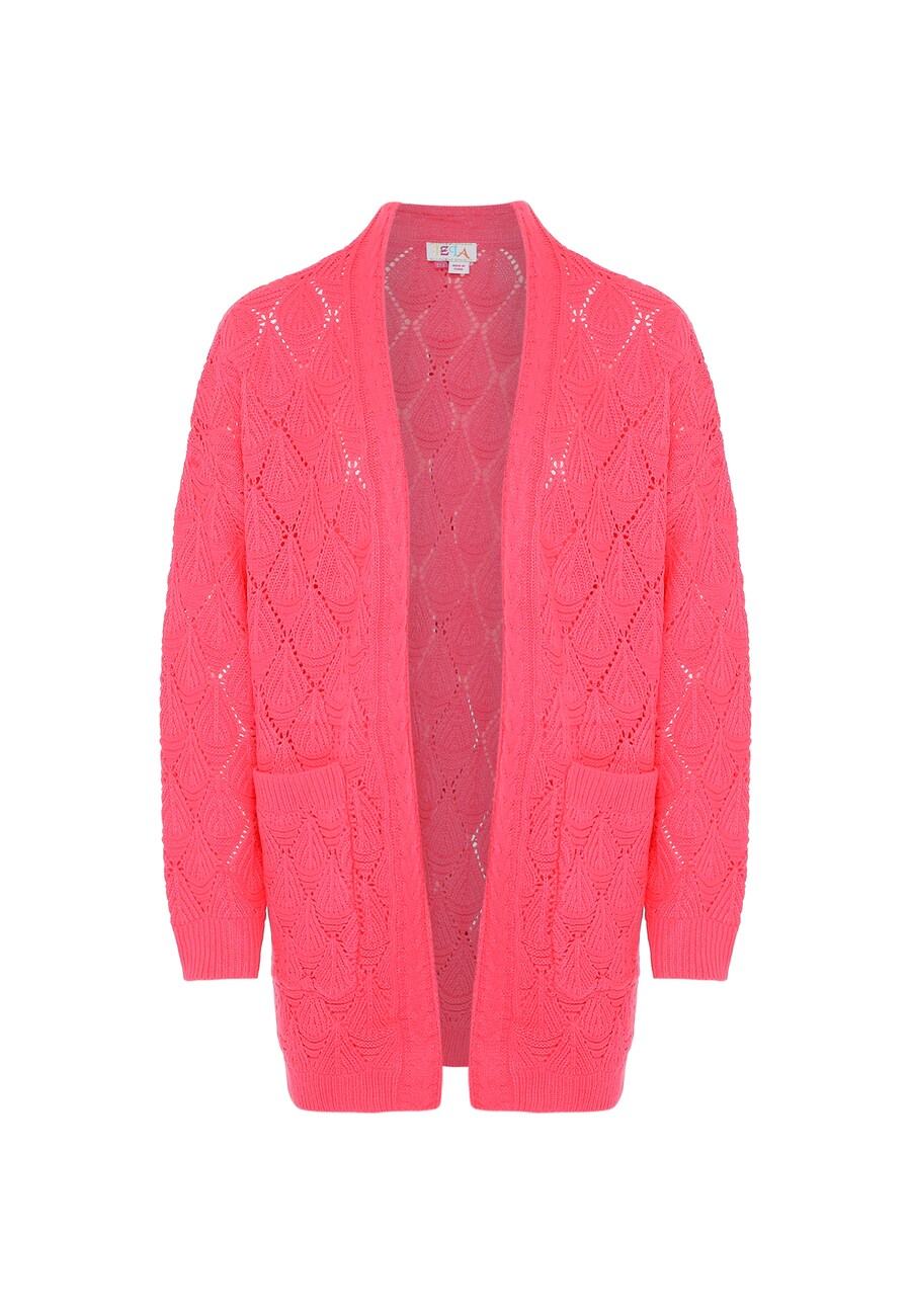 

Вязаный кардиган IZIA, розовый