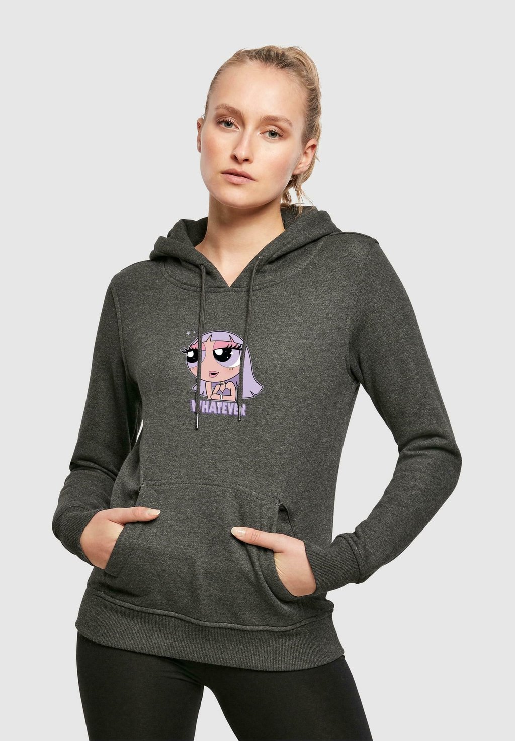 

Толстовка FOREVER WHATEVER - Hoodie Mister Tee, темно-серый