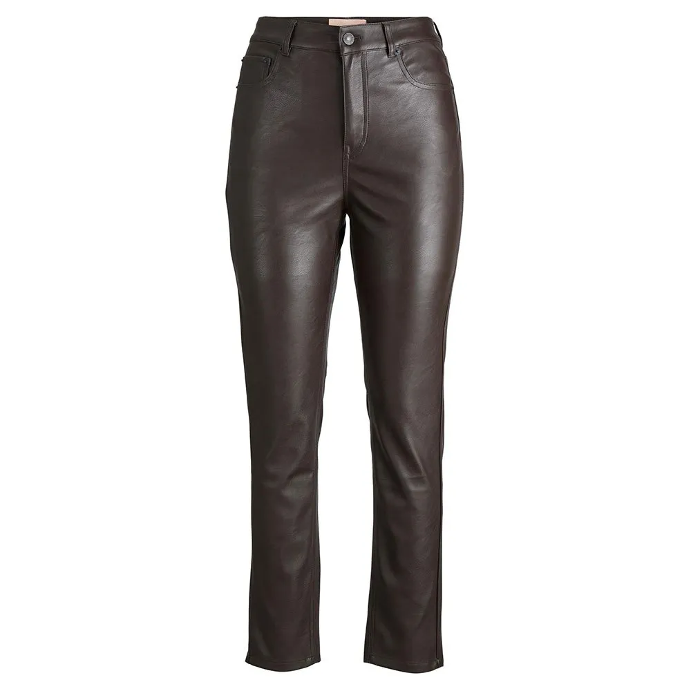 

Брюки Jack & Jones Berlin Slim Fit JJXX high waist, коричневый