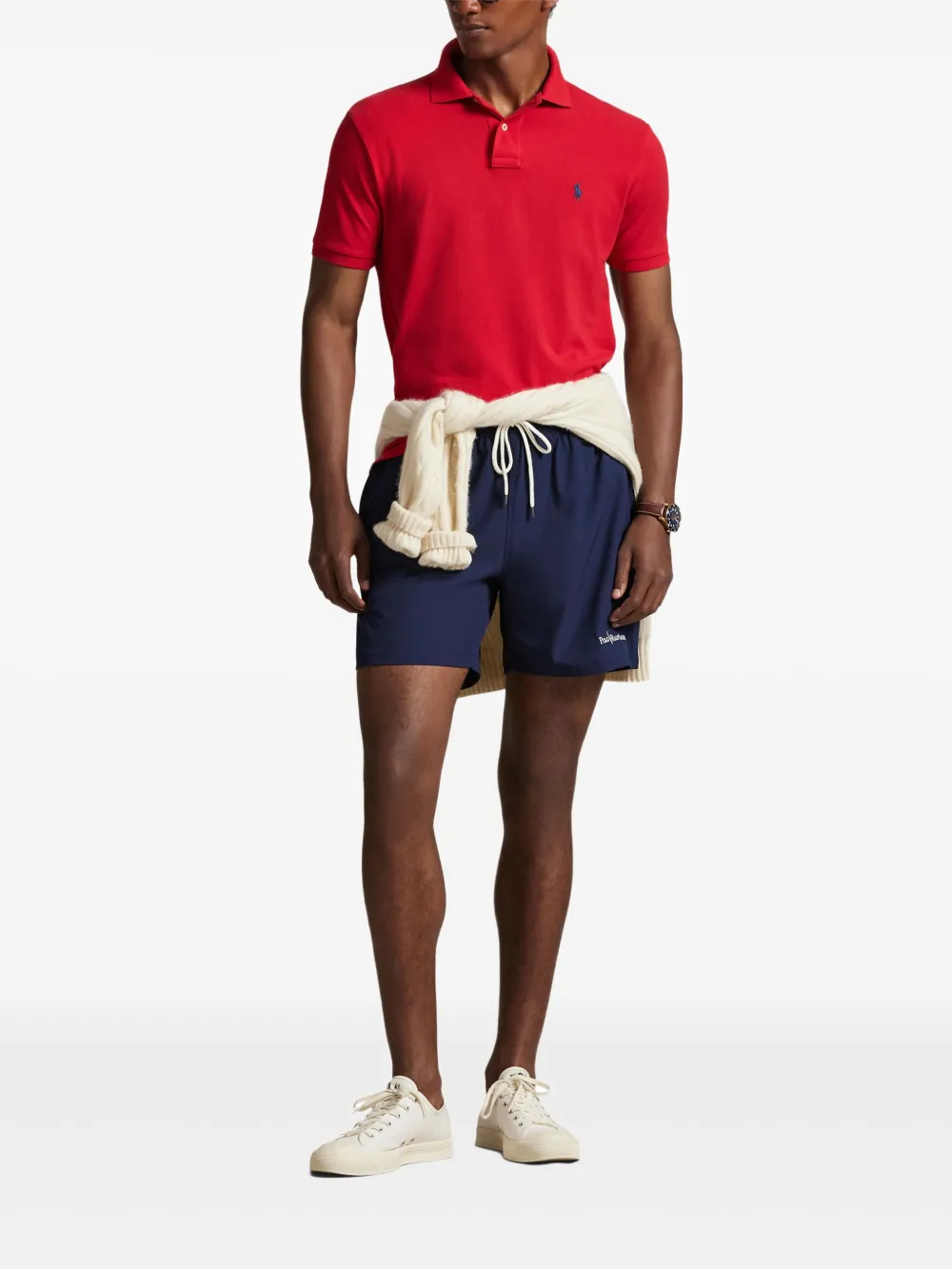 Классические плавательные шорты Traveler Polo Ralph Lauren, синий — фото 2