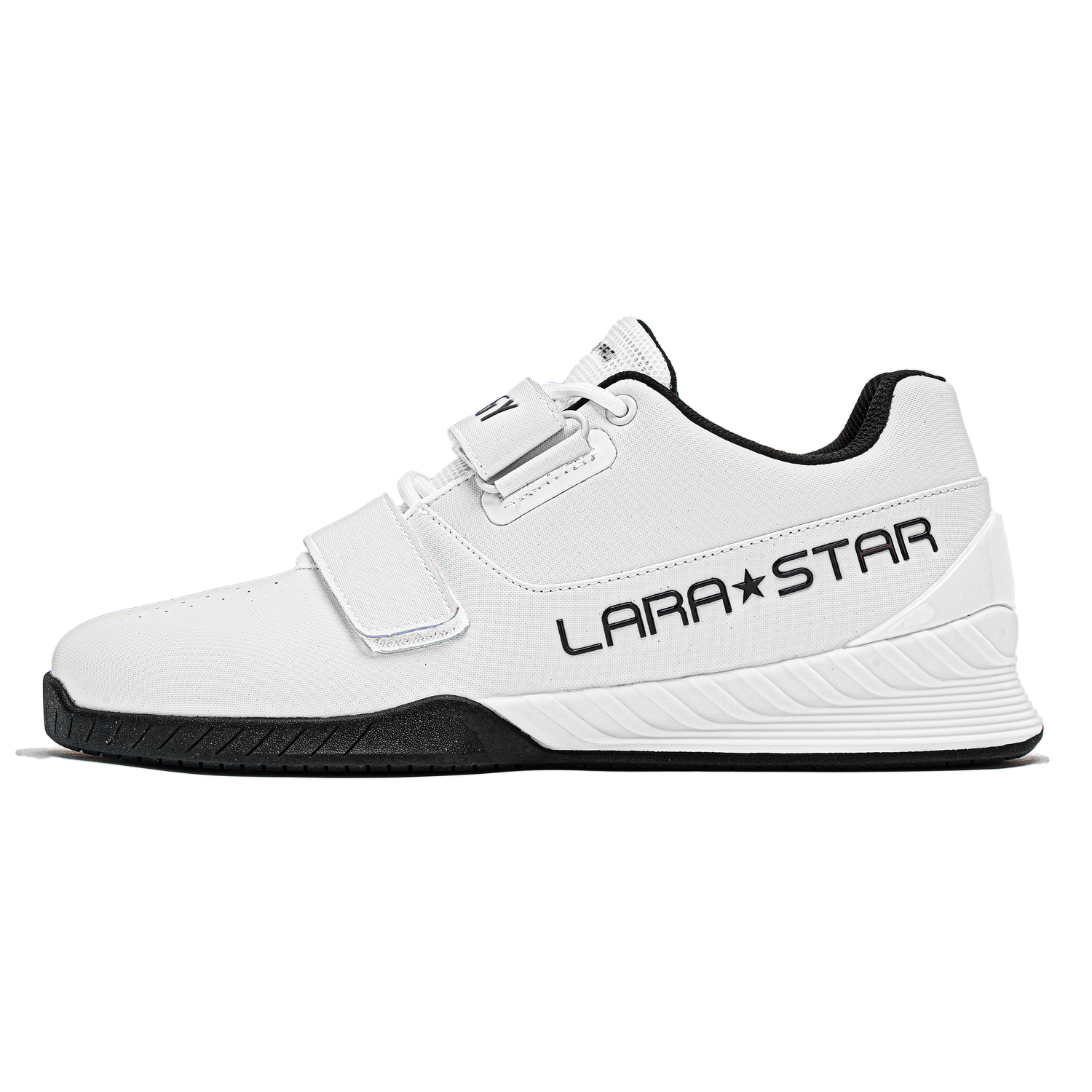 

LARA STAR Амортизирующие нескользящие поддерживающие низкие кроссовки для тренировок унисекс белые, цвет White