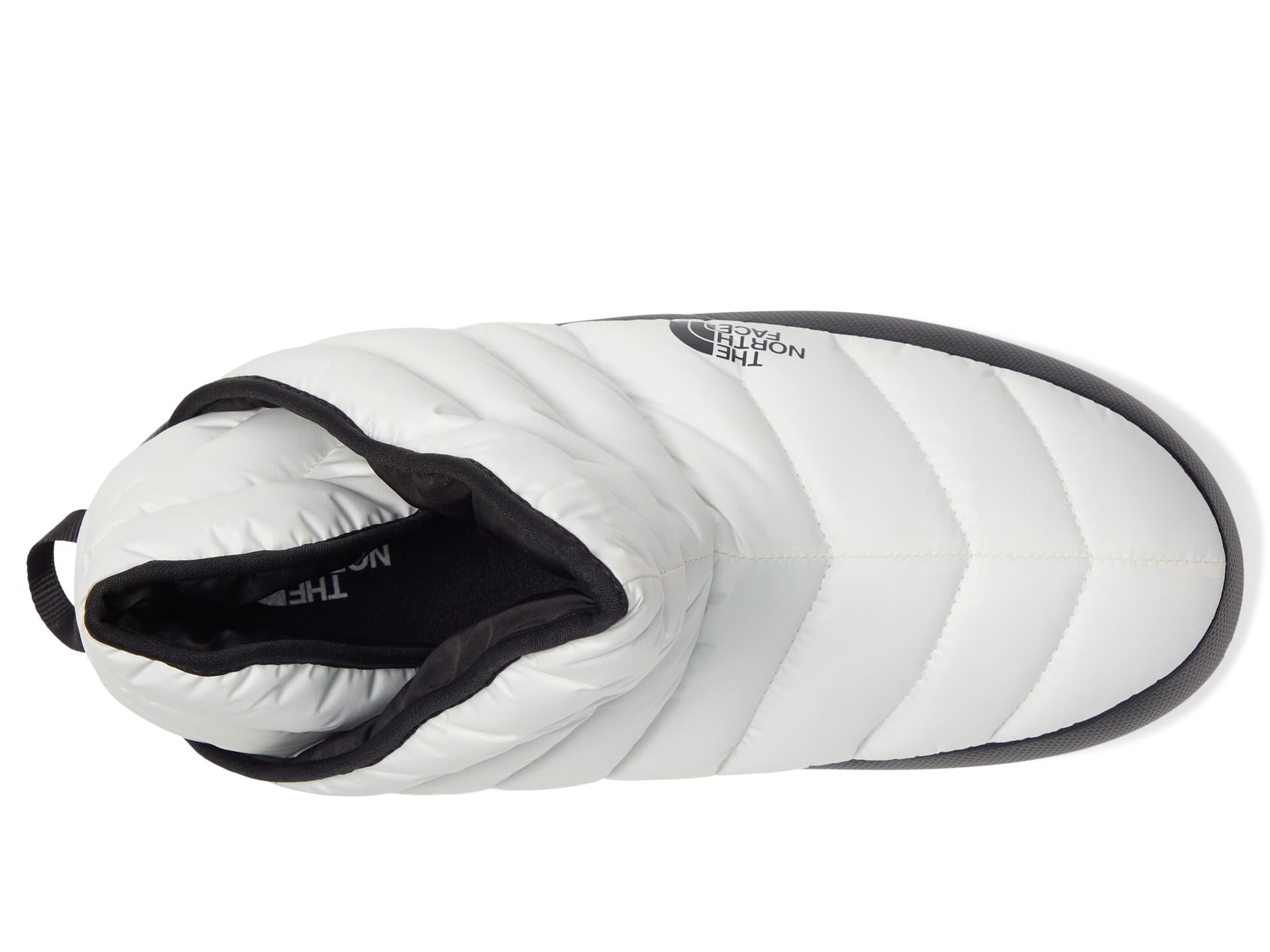 Тапочки The North Face ThermoBall Traction Bootie, цвет Gardenia White/TNF Black — фото 2