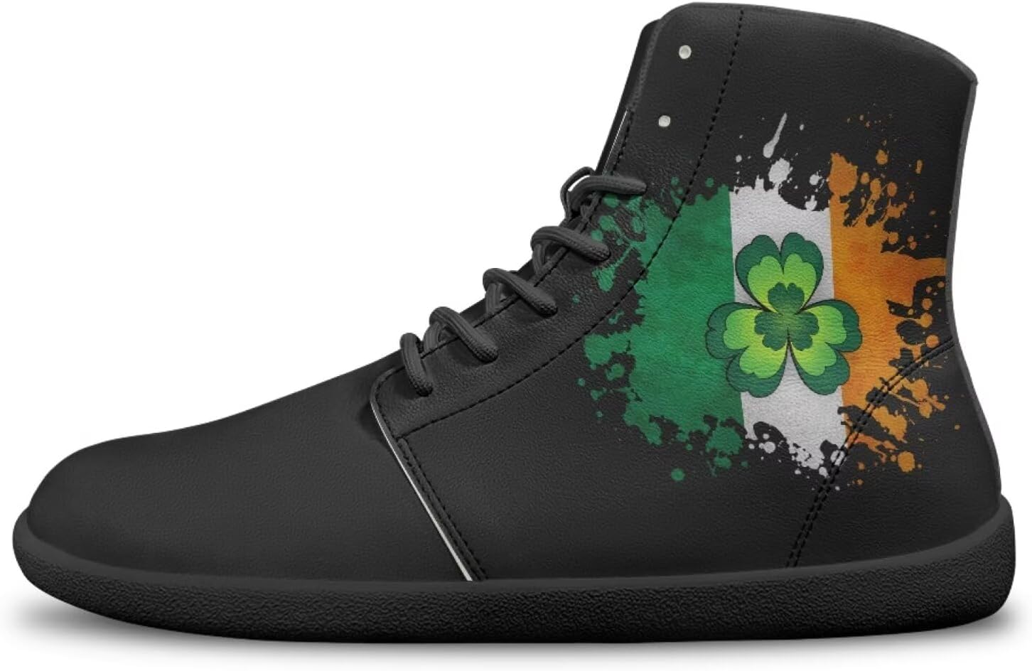 

Кроссовки ко Дню Святого Патрика для женщин и мужчин, высокие, минималистичные, спортивные тренажеры Bychecar, Irish Flag