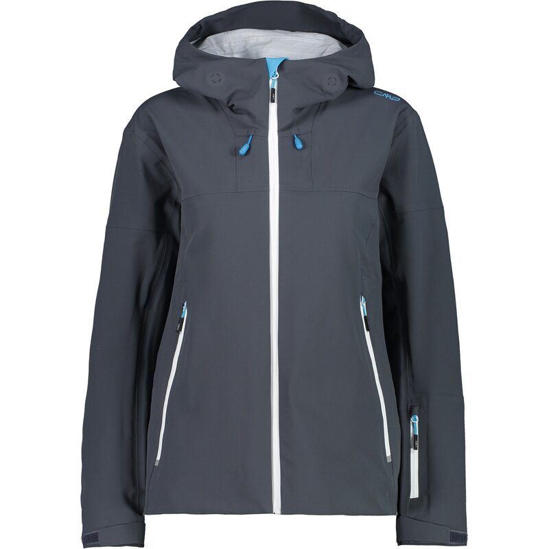 

Куртка женская с капюшоном и фиксатором Cmp, цвет titanio