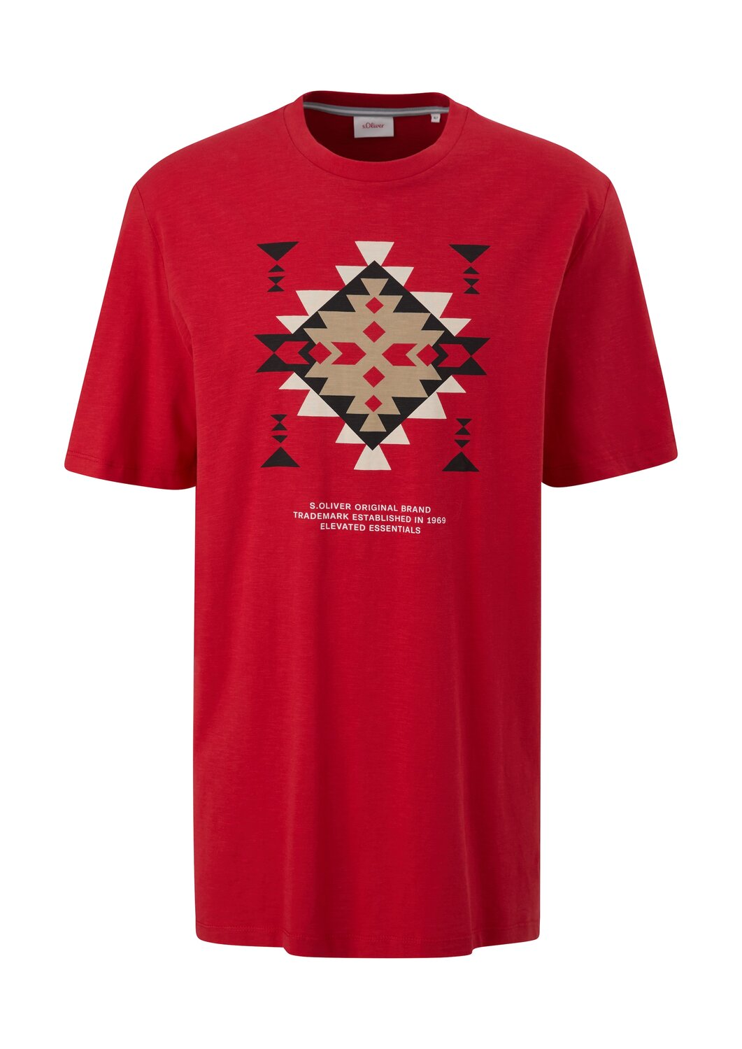 

s.Oliver Men Tall Sizes Футболка в красном цвете