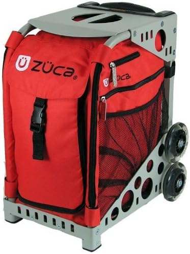 

Сумка-вкладыш Zuca Sport, цвет "чили" (красный), с серой спортивной рамкой