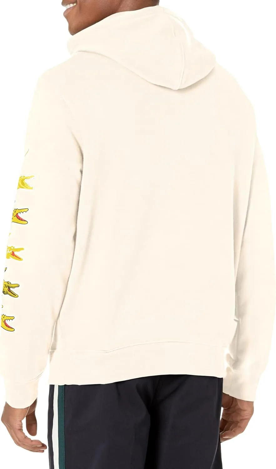 Lacoste мужской худи с контрастным крокодилом — фото 2