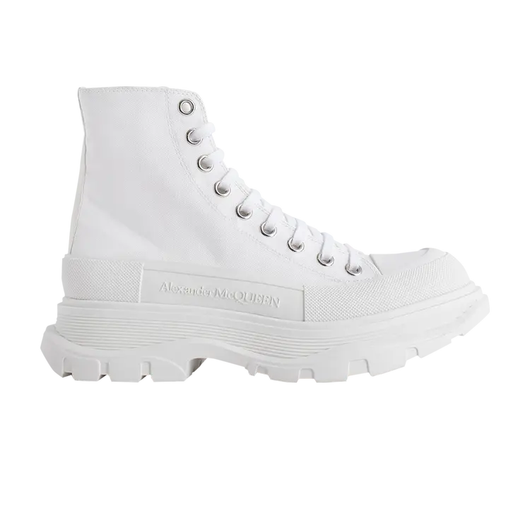 Ботинки Alexander McQueen Wmns Tread Slick Boot, белый