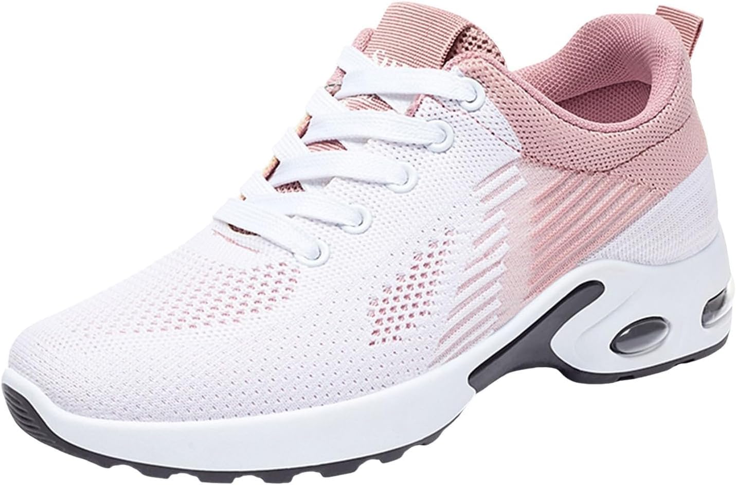 

Женские кроссовки для ходьбы с амортизирующей подошвой, легкие беговые кроссовки с быстрым высыханием, тяннисные кроссовки из модной сетки, дышащие, для тренировок в спортзале, спортивные, удобные повседневные кроссовки для работы Generic, розов...