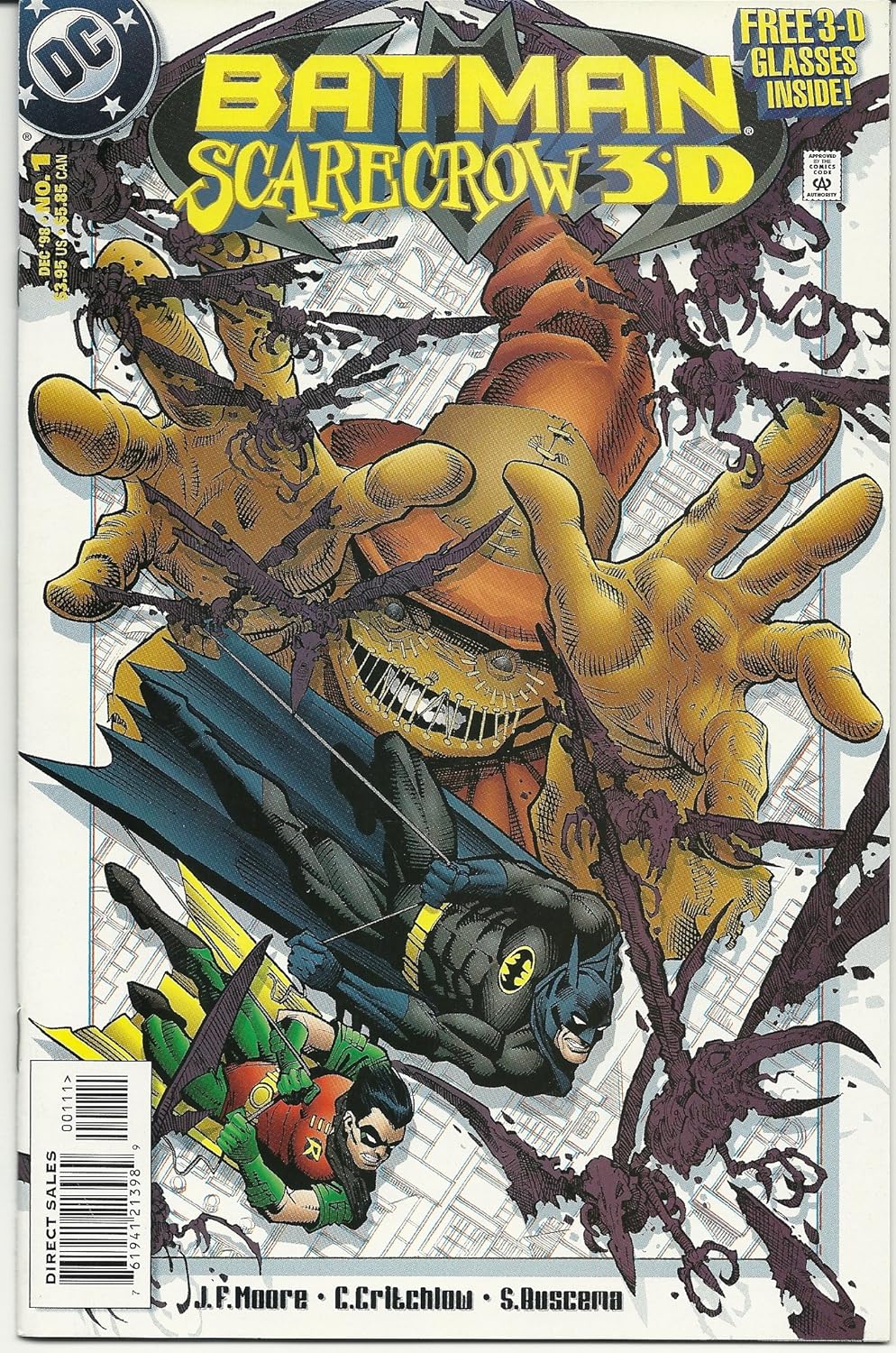

Batman Scarecrow 3-D , No.1 (December 1998) (DC Comics)