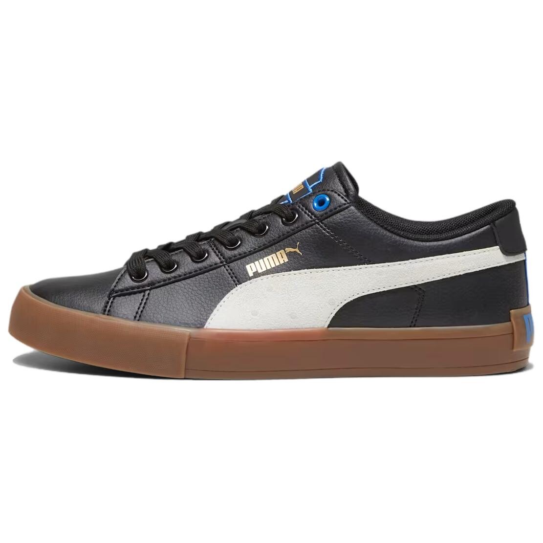 

Кроссовки Puma Bari Skateboarding Shoes Unisex Low-top Black/white, белый