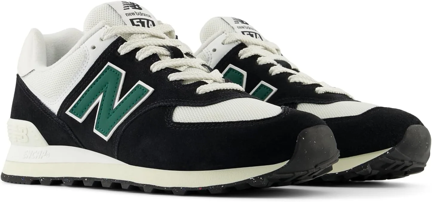 Кроссовки New Balance Unisex 574, черные 001 — фото 4
