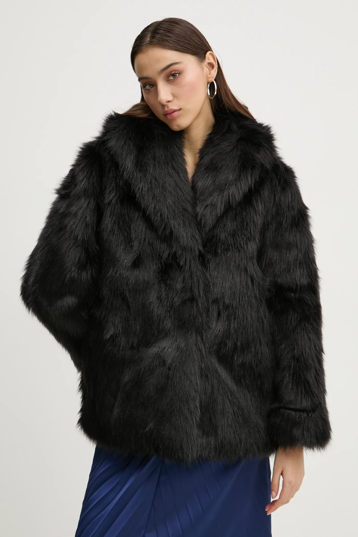 

Пальто Abercrombie & Fitch, черный