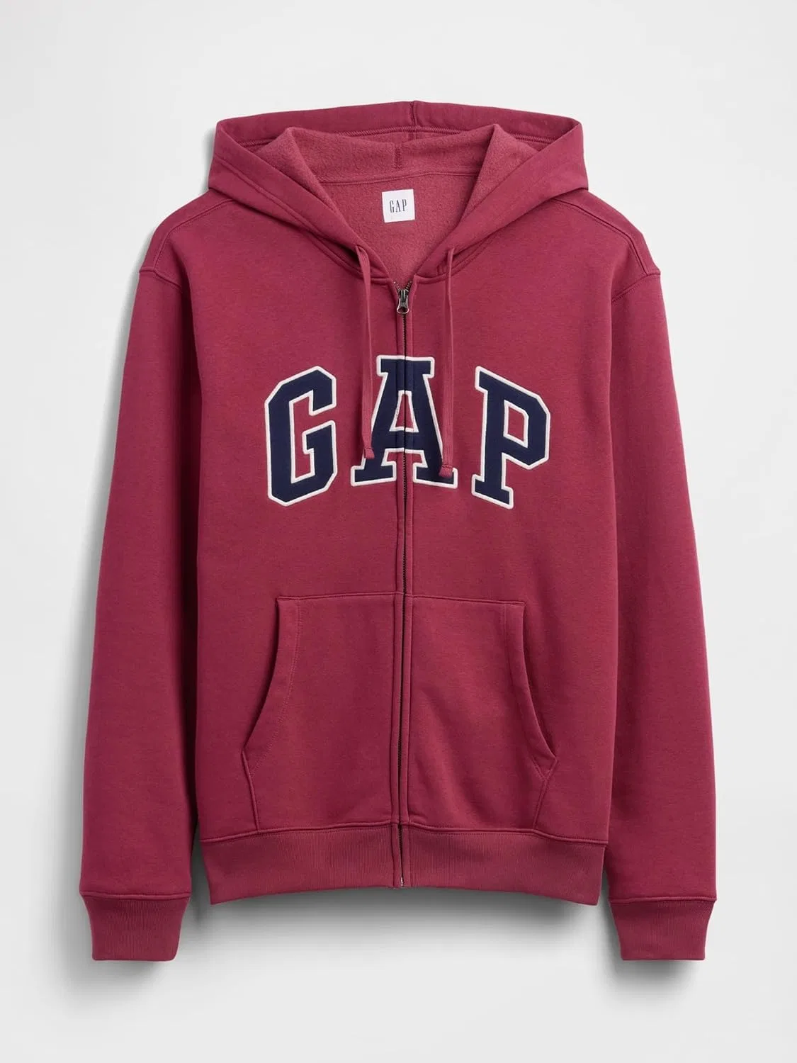 Худи-свитшот GAP, Logo Heritage Hoodie, Red Clay — фото 4