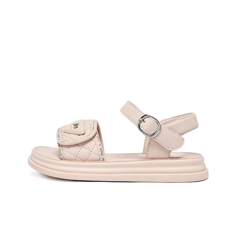 

Нескользящие, дышащие, легкие, амортизирующие детские сандалии BIG WASP, розовый