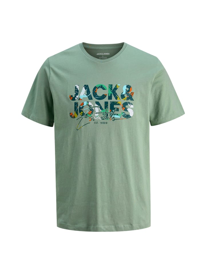

Футболка Jack and Jones, зеленый