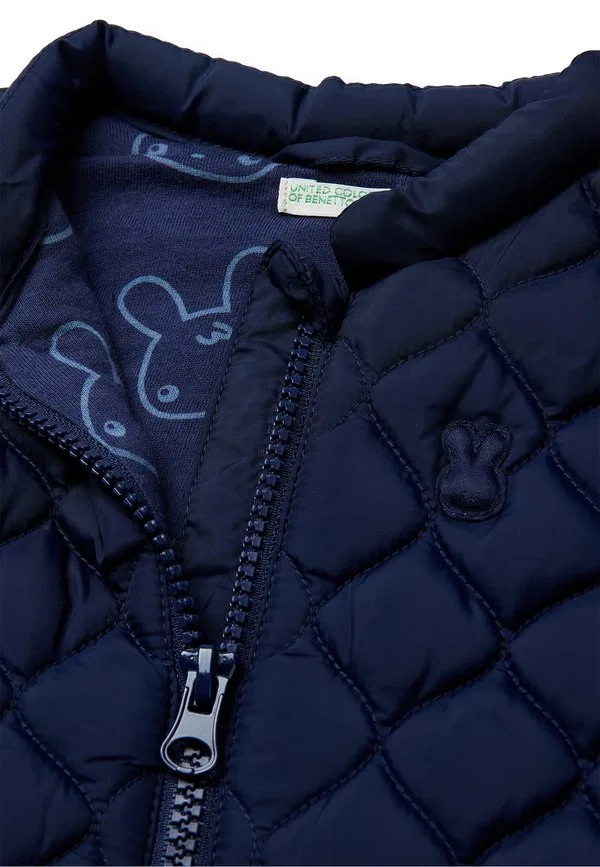 Безрукавка, жилет United Colors Of Benetton, Blue — фото 3