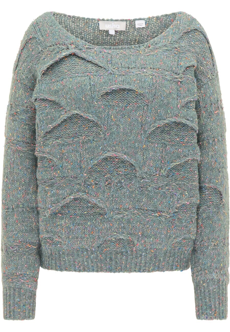 

Тонкий вязаный свитер Usha Sweater, синий
