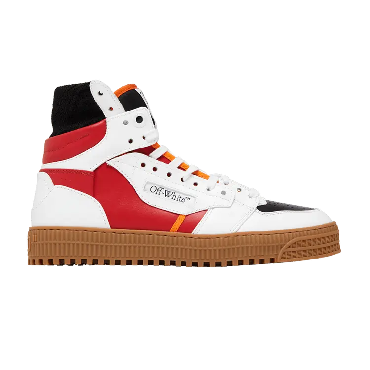

Кроссовки Off-White Off-White Off-Court 3.0 High 'White Red Gum', красный