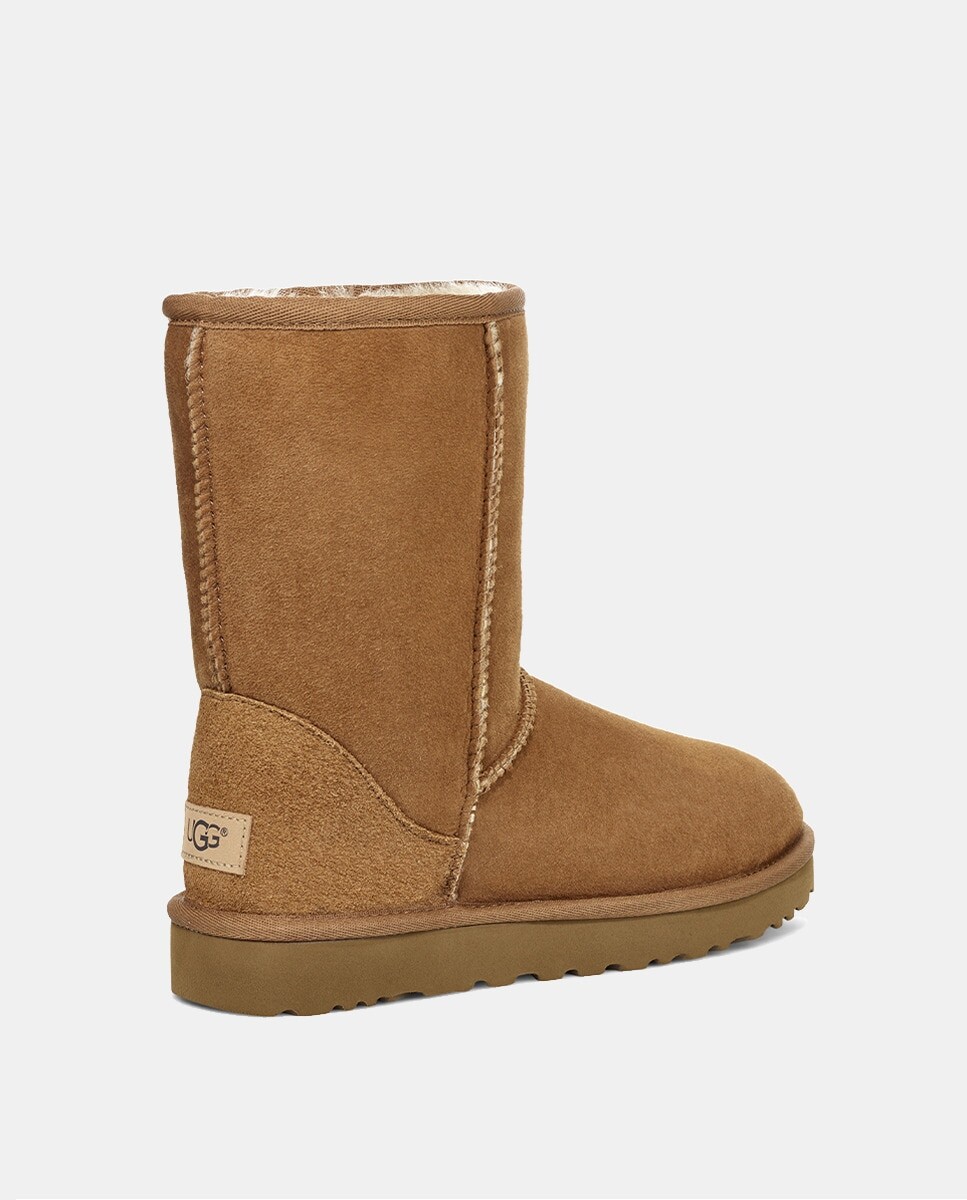Угги UGG Classic Short II с меховой внутренней подкладкой, коричневый — фото 2