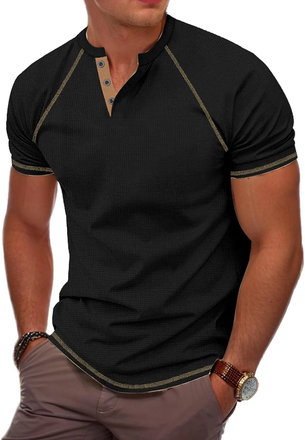 

Мужская легкая футболка-поло Slim Fit с коротким рукавом RSZGSWS