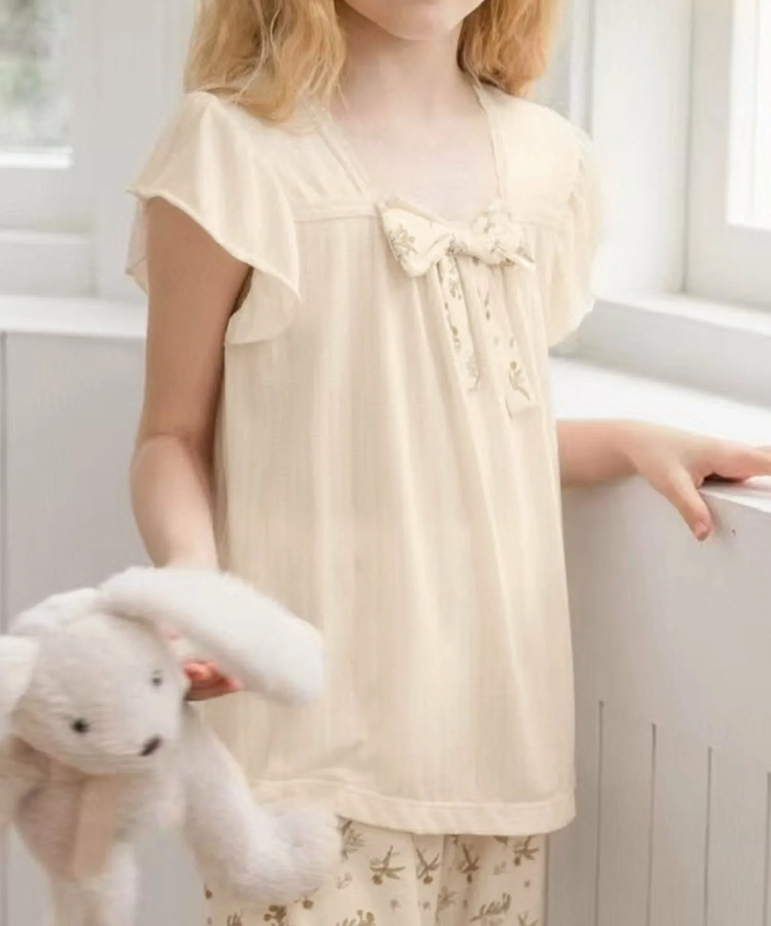 Комплект домашней одежды Aimoha Kids, Light beige — фото 3
