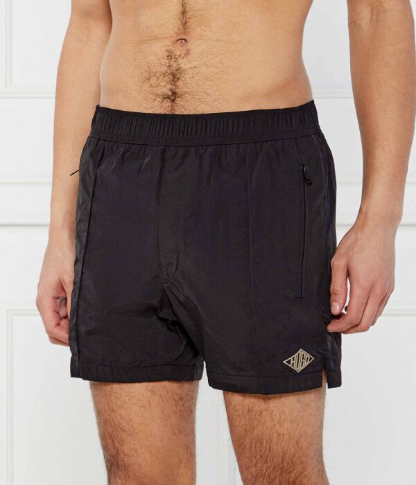 

Плавки шорты коричневые252 Regular fit Hugo, черный