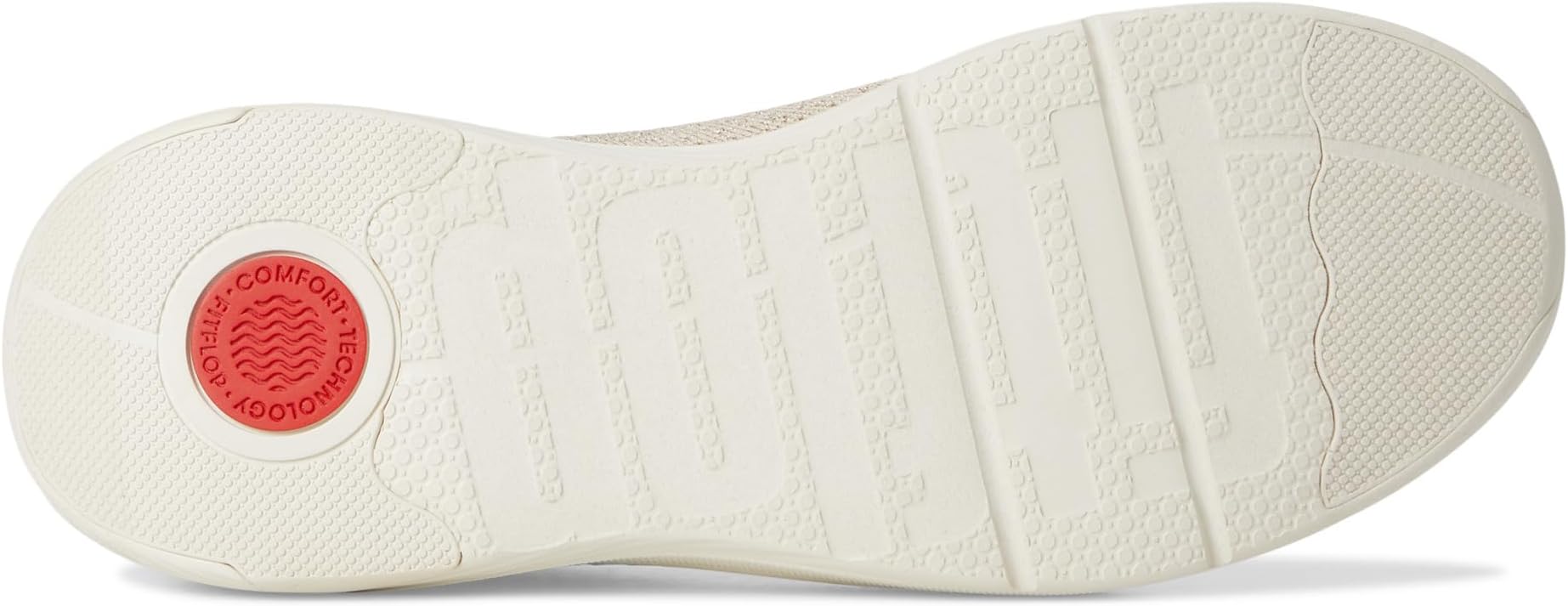 Балетки FitFlop Super-Q Knit Ballet Flats, цвет Stone Beige/Platino — фото 3
