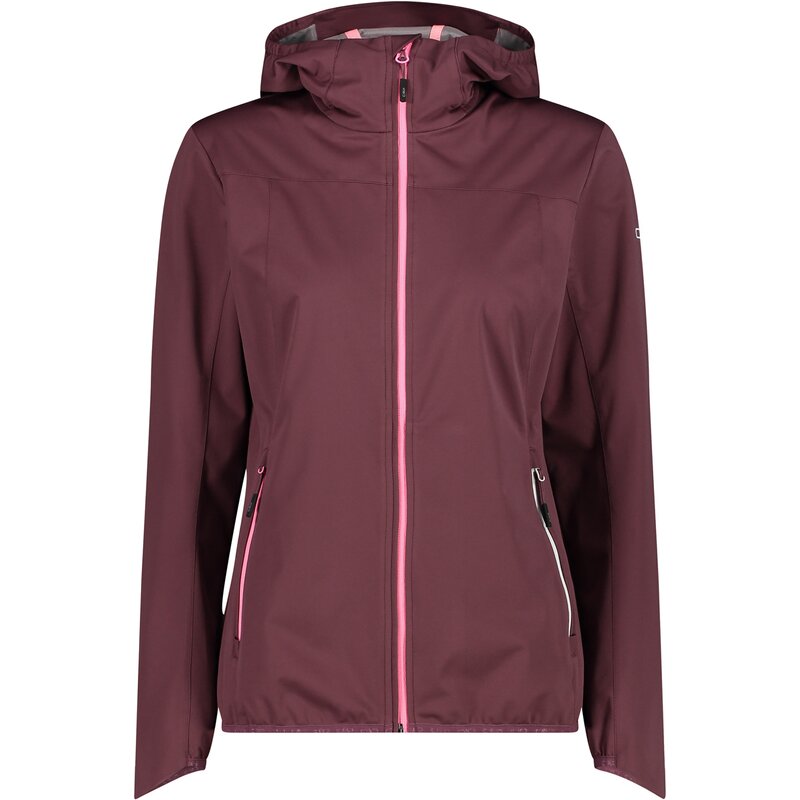 

Функциональная куртка женская куртка с фиксированным капюшоном Cmp, цвет plum