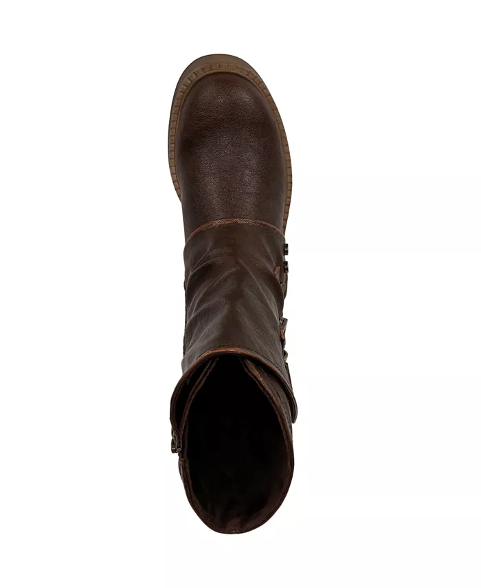 Женские ботинки Venice Mid Calf на устойчивом каблуке Blowfish Malibu, коричневый — фото 4