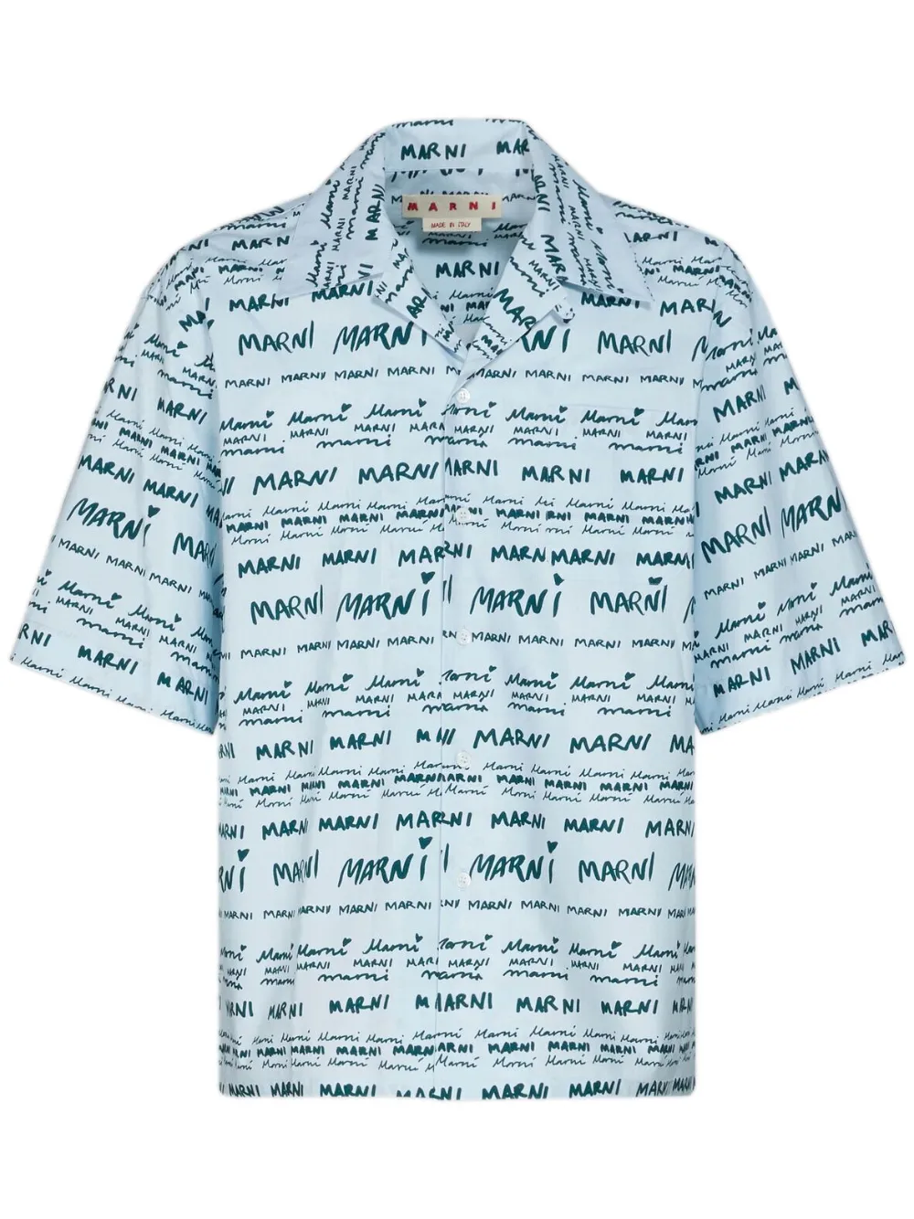 

Рубашка Mega Marni, синий