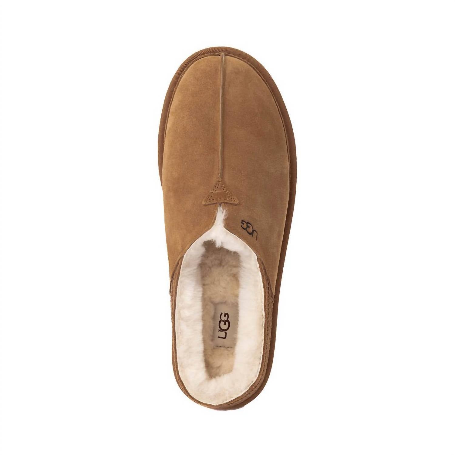 UGG Мужские тапочки Neuman, цвет каштановый — фото 2