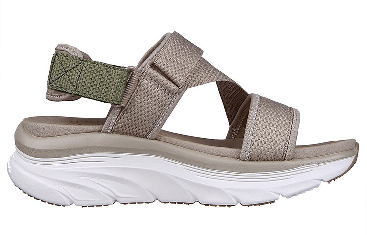 

Сандалии женские свободного покроя для пляжа светло-кофейные Skechers