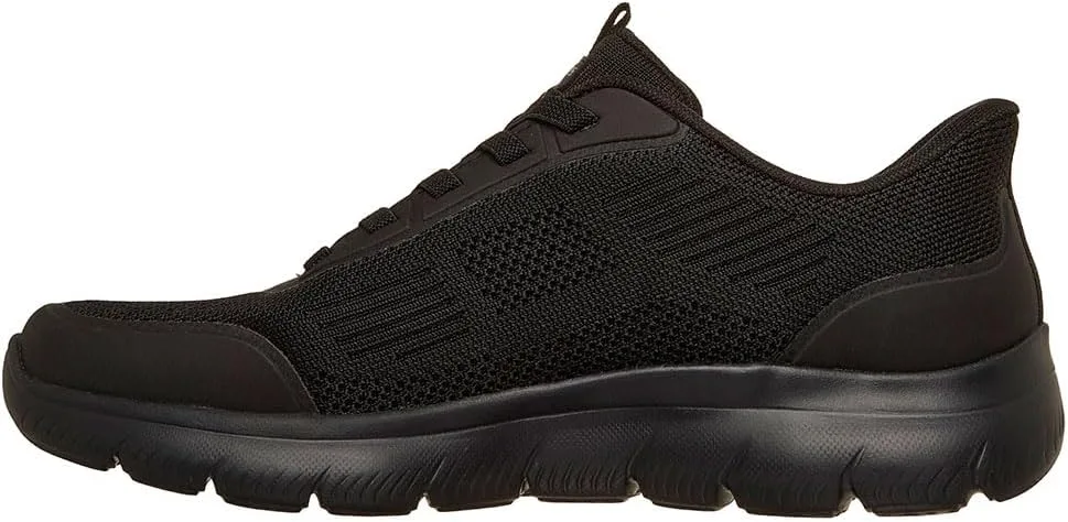 Мужские кроссовки Skechers Summits Leyter Hands Free без шнурков, черный — фото 3