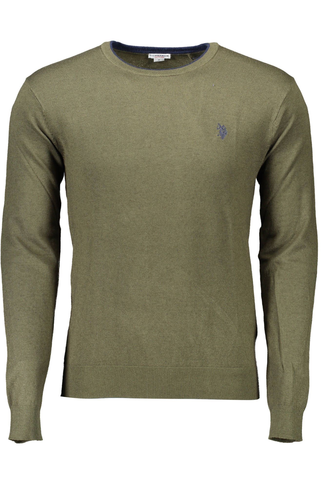 

Зеленый шерстяной мужской свитер U.S. Polo Assn.
