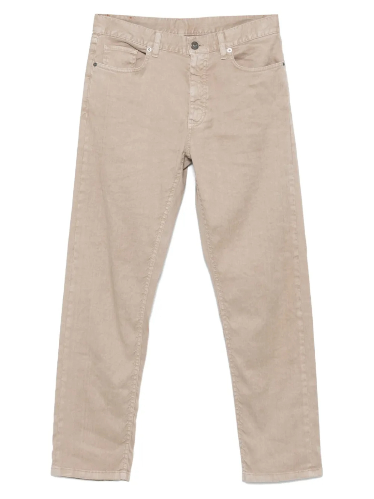 

Брюки из хлопка Zegna, коричневый