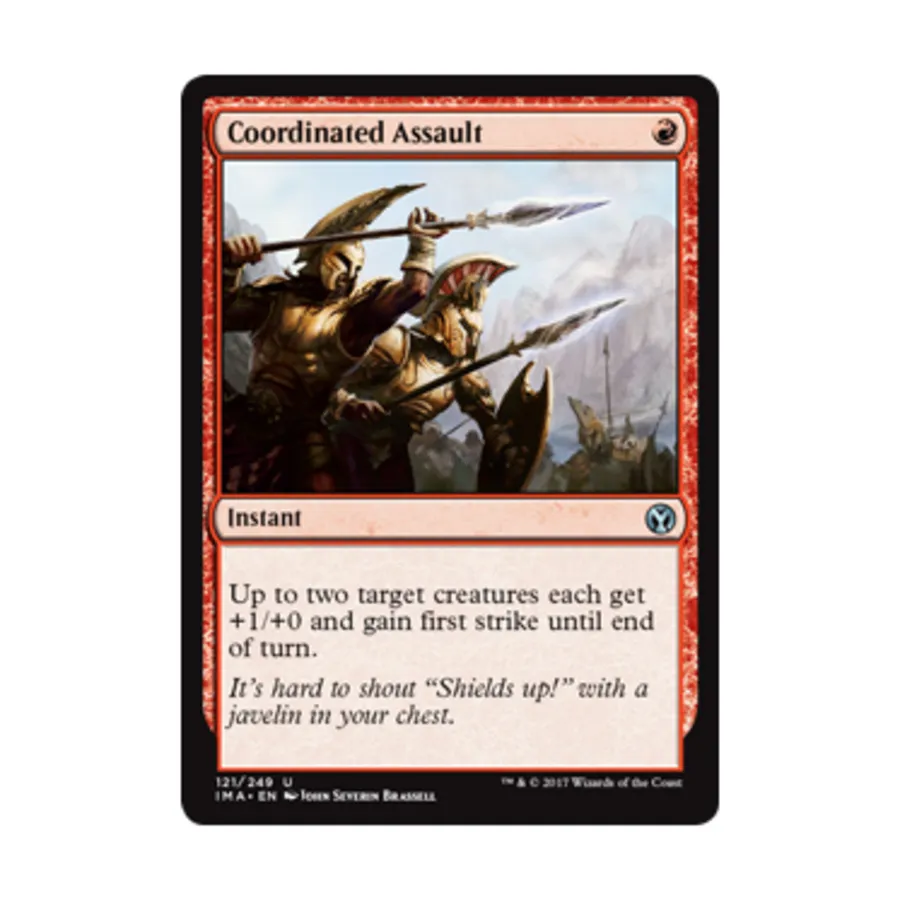 

CCG Скоординированное нападение (U), MTG - Iconic Masters