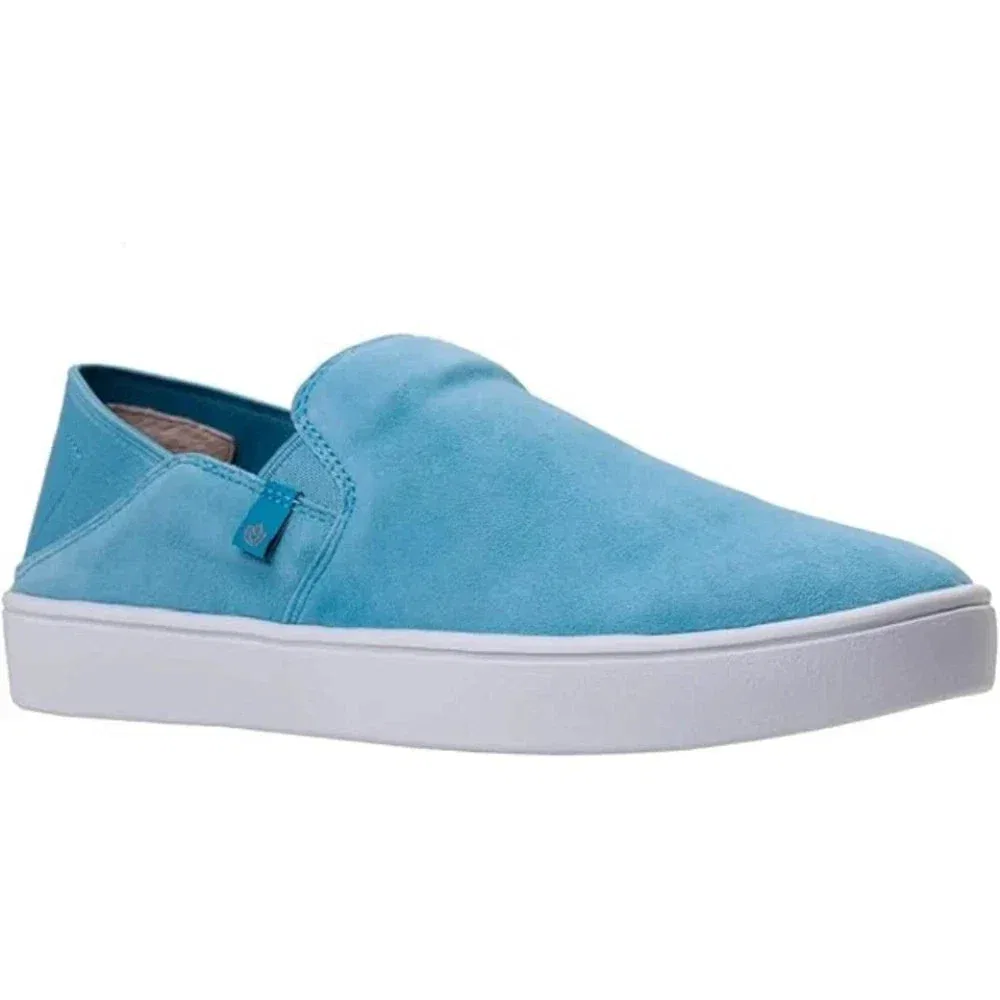 Мужские кроссовки Spenco Saylor SP1197 Aqua Sea Slip On Casual Shoes HAWK990, синий