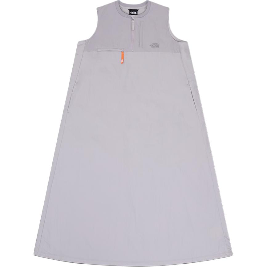 

Naohiro Fujisaki SS25 безрукавное платье Women's Moon Shadow Gray THE NORTH FACE, серый