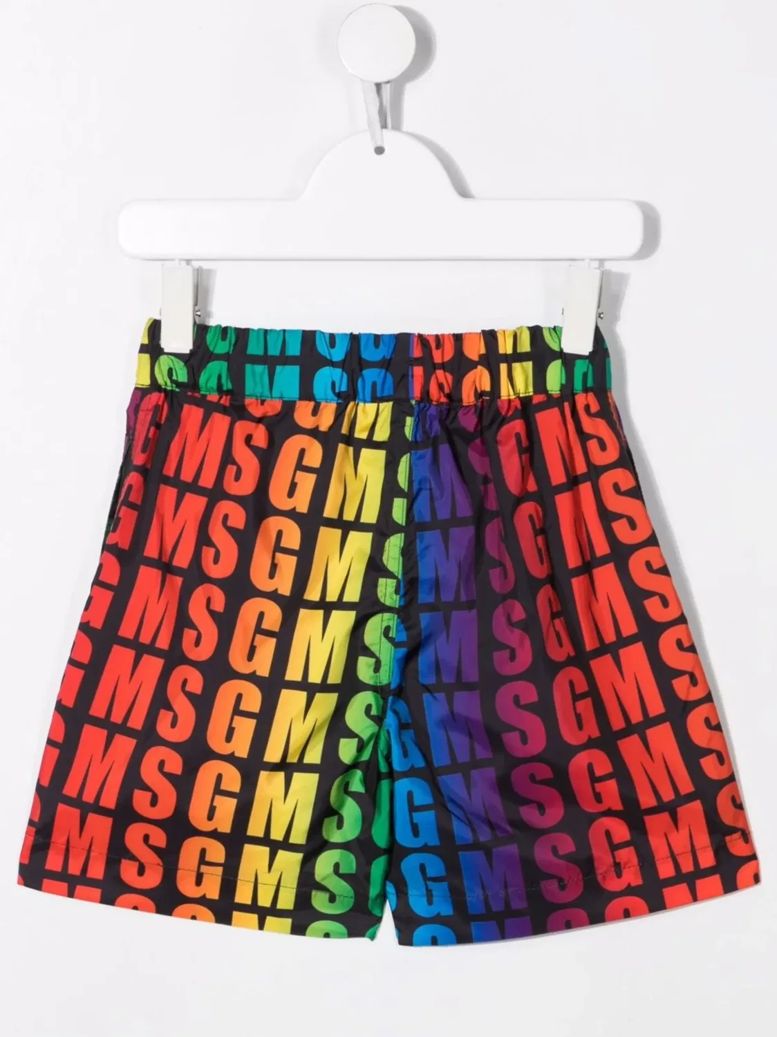 Шорты с кулиской и логотипом MSGM Kids — фото 2