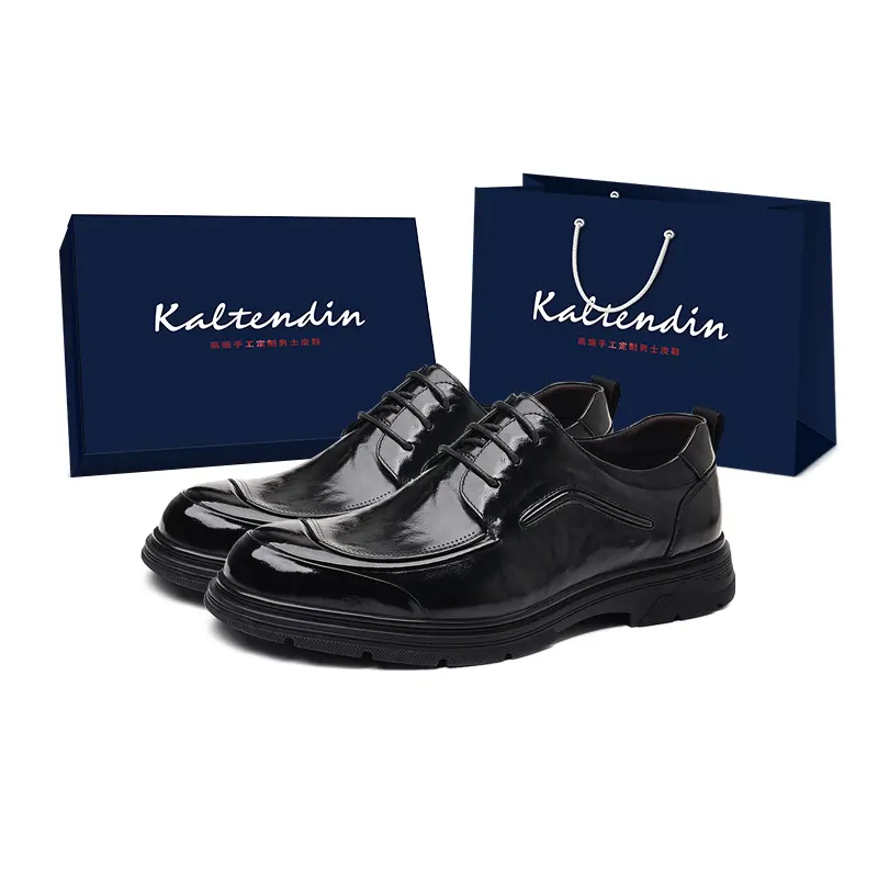 

Kaltendin Мужские повседневные кроссовки Low Top черные, цвет Black