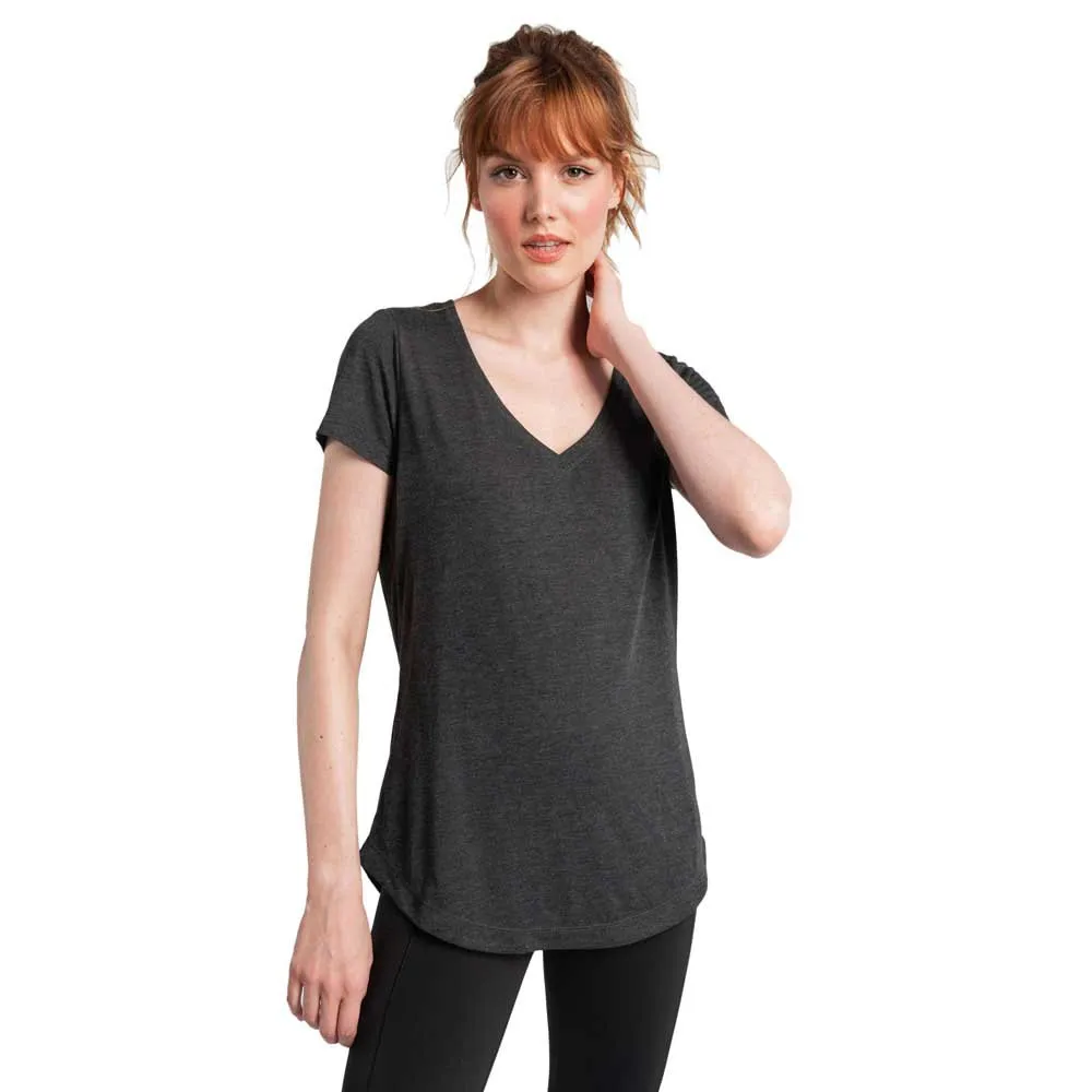 

Футболка Lolë Everyday short sleeve v neck, серый