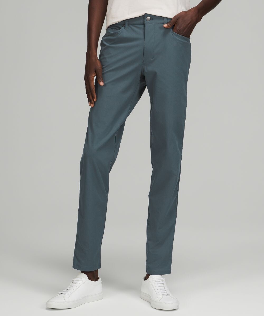 

Брюки ABC Slim Fit с 5 карманами Lululemon, синий