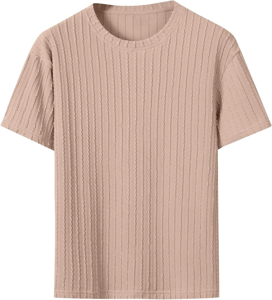 

Мужская футболка NATHGAM с коротким рукавом и круглым вырезом, Casual, Quick Dry
