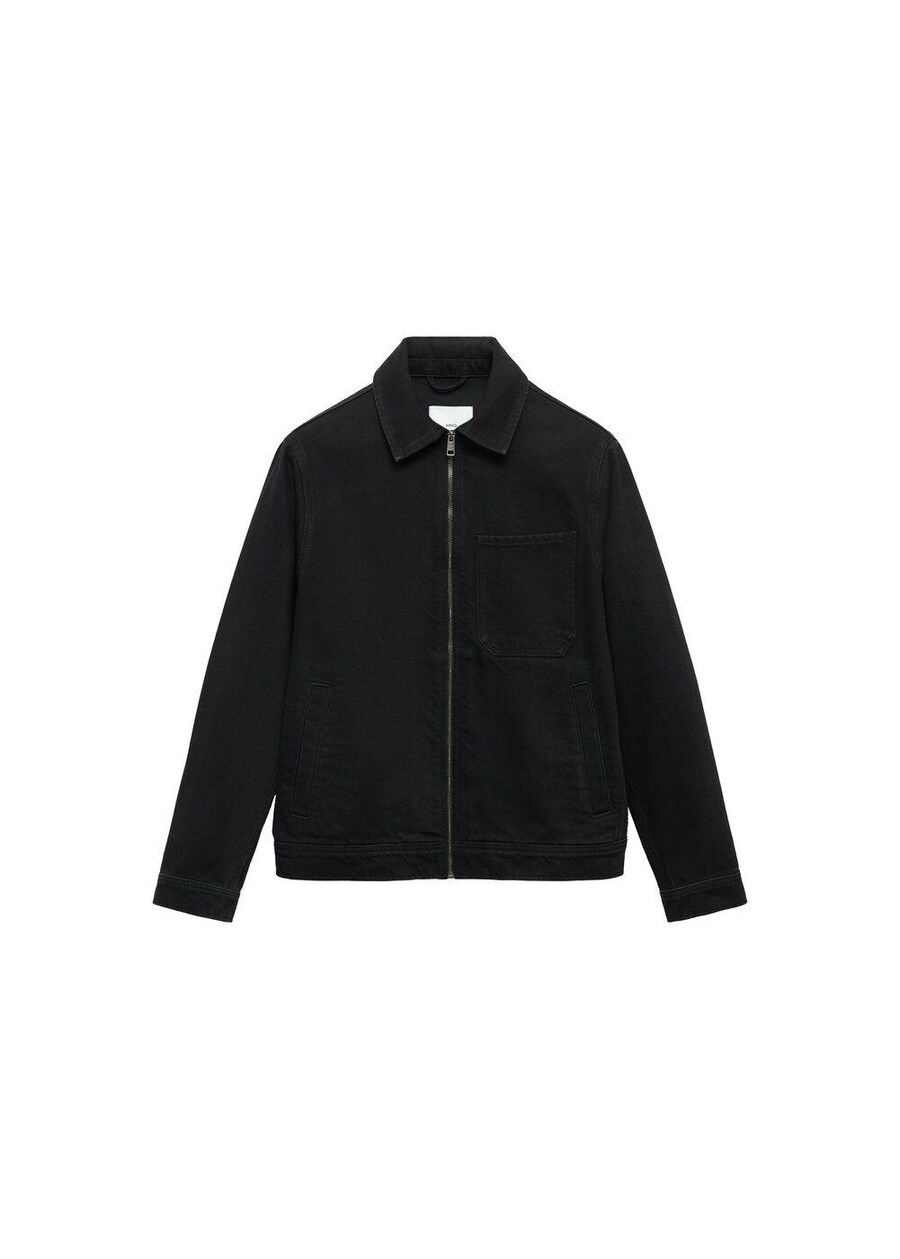 

Демисезонная куртка MANGO MAN Bryan, Black