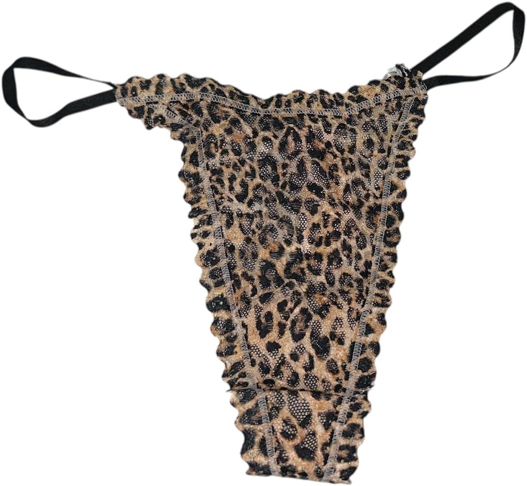 

Victoria's Secret кружевное стринги-стринги - леопардовый принт, прозрачное сексуальное белье для женщин, Leopard